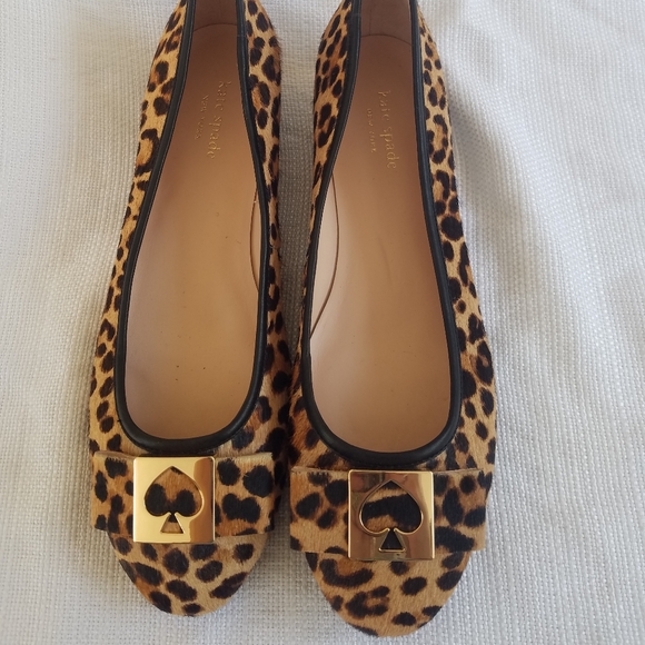 kate spade Shoes - Kate Spade real fur flats